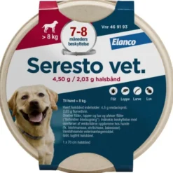 Seresto vet. halsbånd til hund over 8 kg