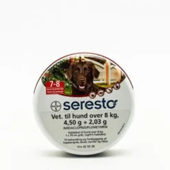Seresto vet. halsbånd til hund over 8 kg Orifarm