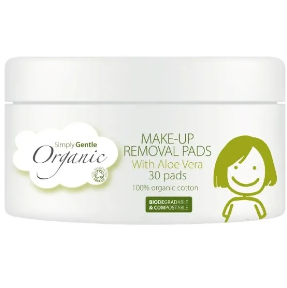Simply Gentle make-up removal pads