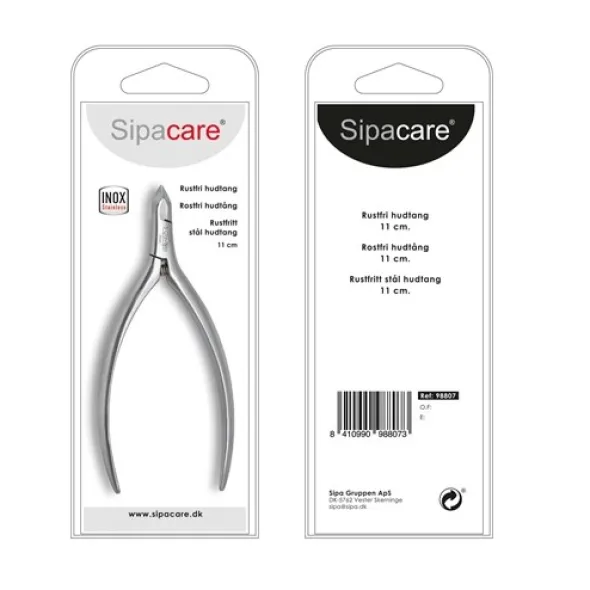 Sipacare hudtang 11 cm inox