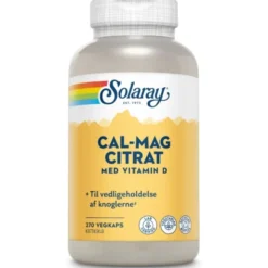 Solaray cal-mag citrat + d-vitamin