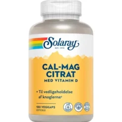 Solaray cal-mag citrat + d-vitamin