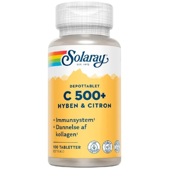 Solaray c 500+ hyben & citron