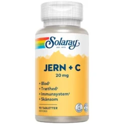 Solaray jern + c