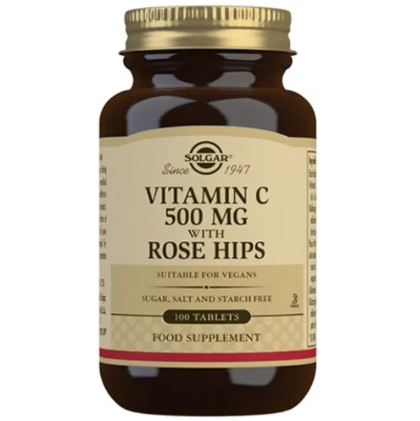 Solgar c-vitamin med hyben
