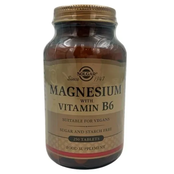 Solgar magnesium+b6