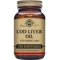 Solgar norsk levertran olie
