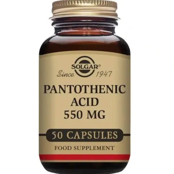 Solgar pantotensyre b5-vitamin