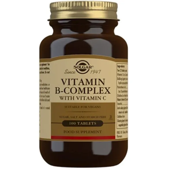 Solgar vitamin b-complex+c