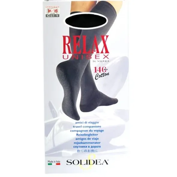 Solidea relax unisex cotton 140d sort xl