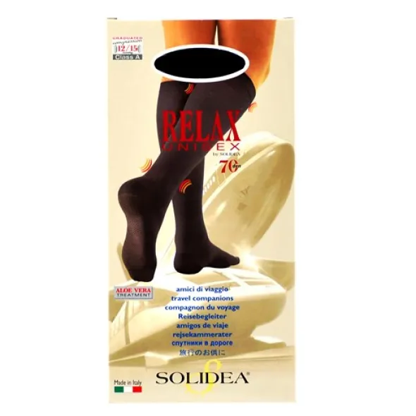 Solidea relax unisex 70d sort xxl
