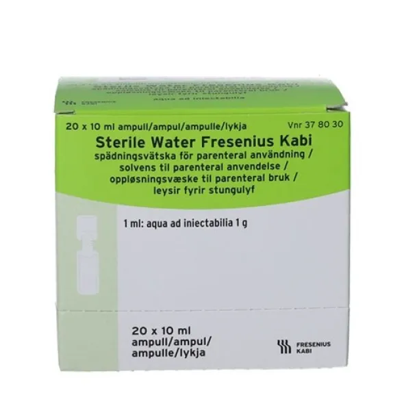 Sterile water solv