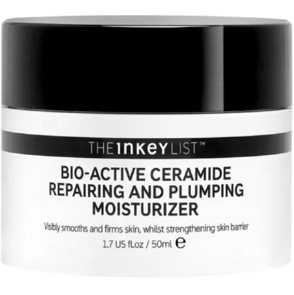The Inkey List bio-active ceramide repairing and plumping moisturizer