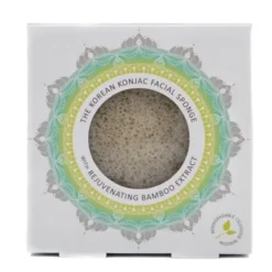 The Korean Konjac Facial Sponge bamboo