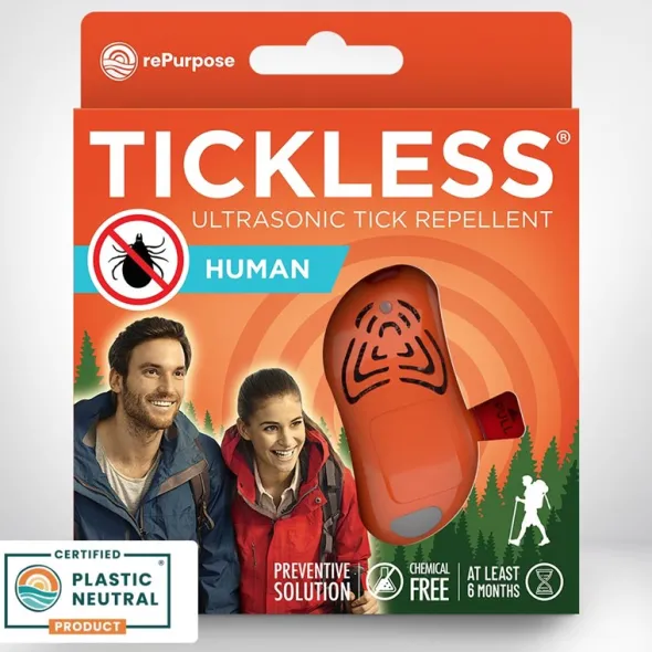 Tickless human orange