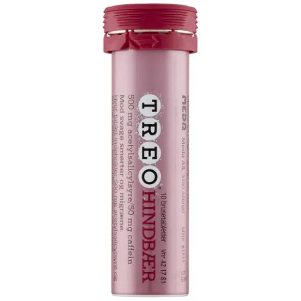 Treo hindbær brusetabletter