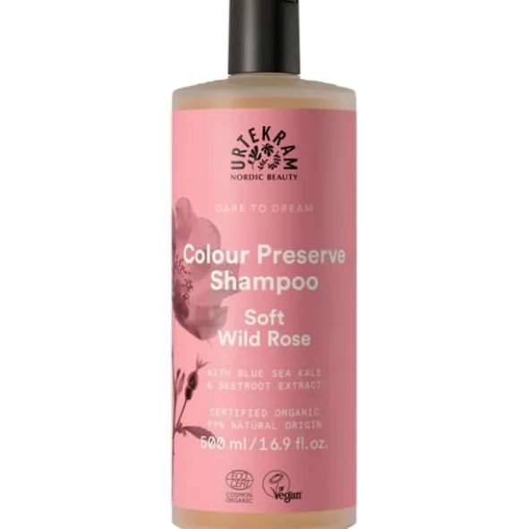 Urtekram Soft Wild Rose colour preserve shampoo