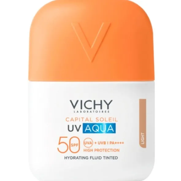 Vichy Capital Soleil UV-aqua hydrating fluid tinted SPF50 light