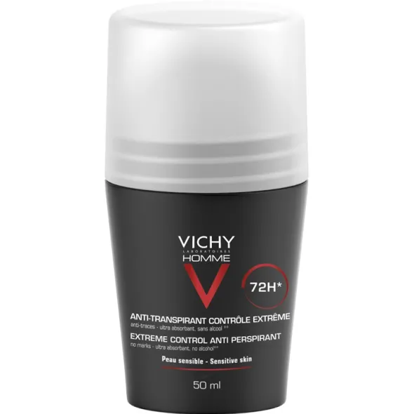 Vichy Homme deo roll-on 72H