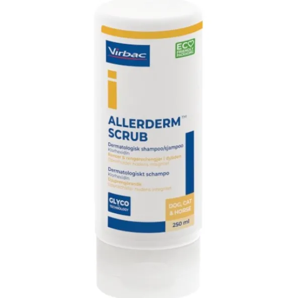 Virbac allerderm scrub shampoo