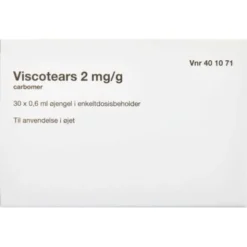 Viscotears øjengel 2care4