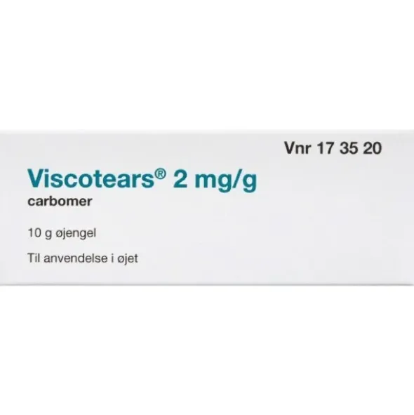 Viscotears øjengel 2care4