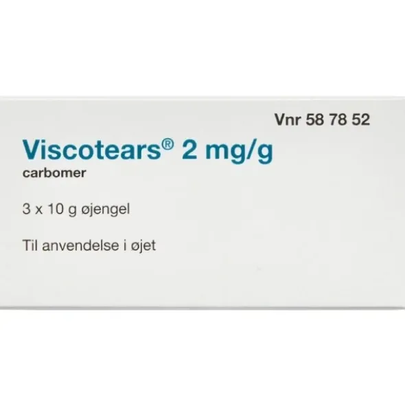 Viscotears øjengel 2care4