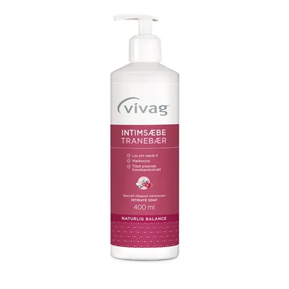Vivag intimsæbe tranebær