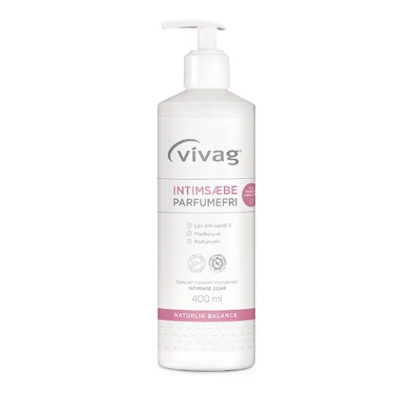 Vivag intimsæbe uden parfume