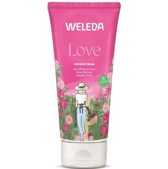 Weleda aroma shower love