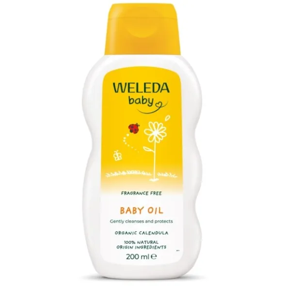 Weleda calendula baby oil