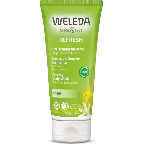 Weleda citrus creamy body wash