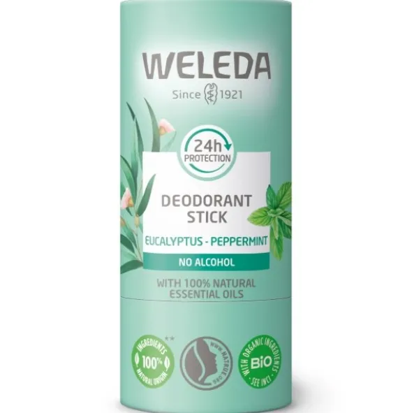 Weleda deodorant stick eucalyptus-peppermint