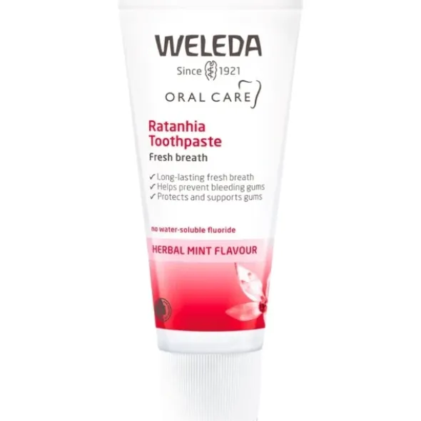 Weleda ratanhia toothpaste