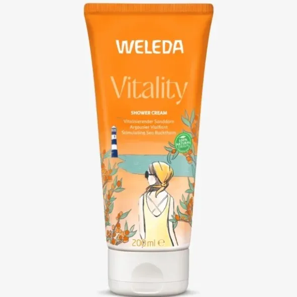 Weleda sea buckthorn creamy body wash
