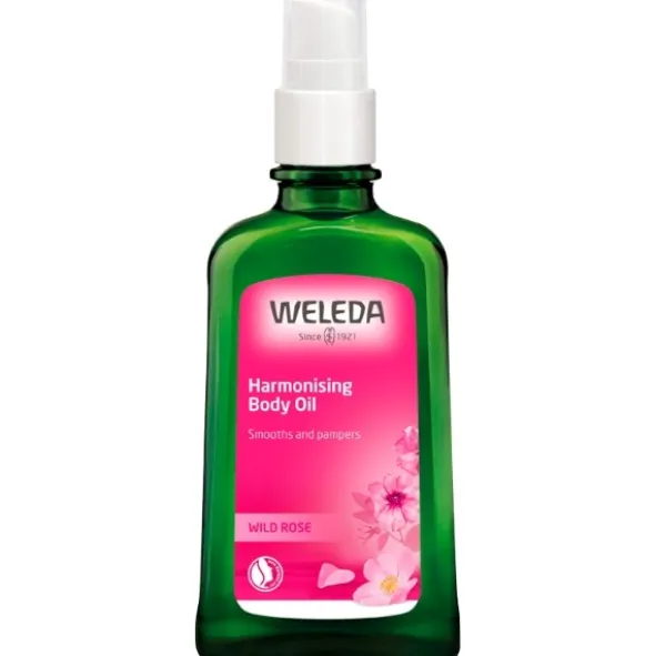 Weleda wild rose harmonising body oil