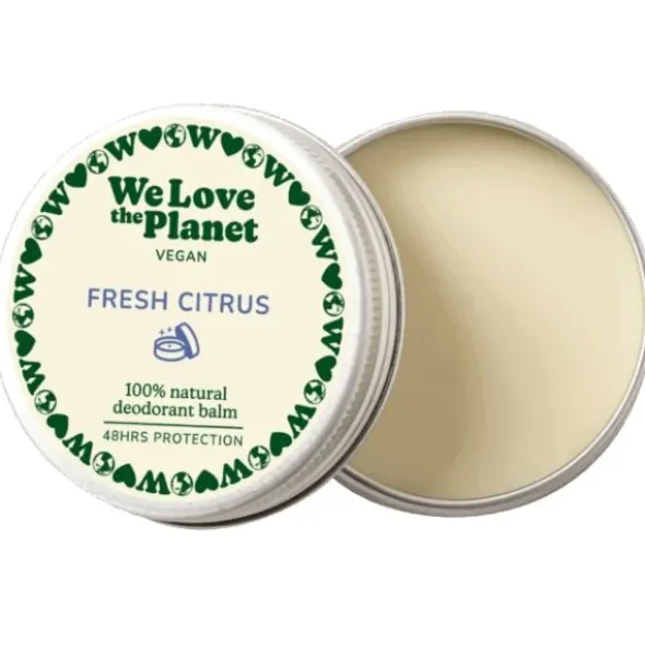 We Love The Planet deodorant balm fresh citrus