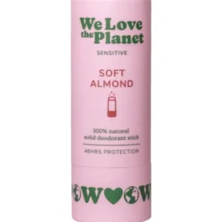 We Love The Planet deodorant stick soft almond