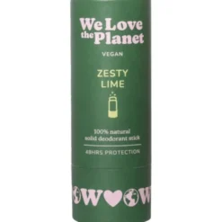 We Love The Planet deodorant stick zesty lime
