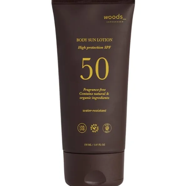 Woods Copenhagen body sun lotion spf50