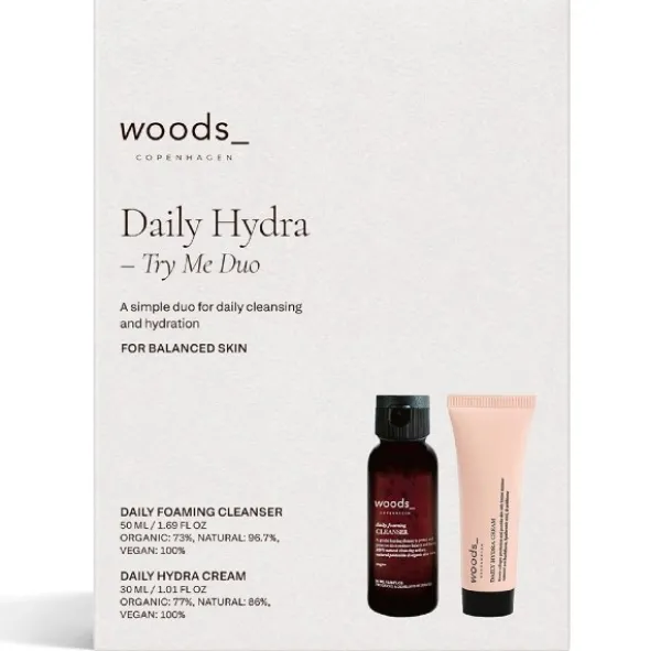 Woods Copenhagen daily hydra try me duo