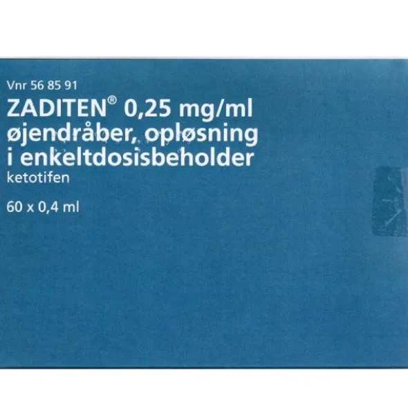 Zaditen Orifarm øjendråber