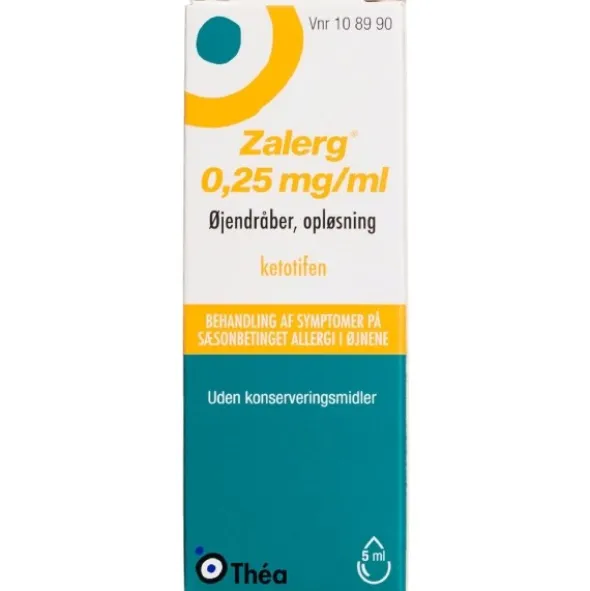 Zalerg øjendråber